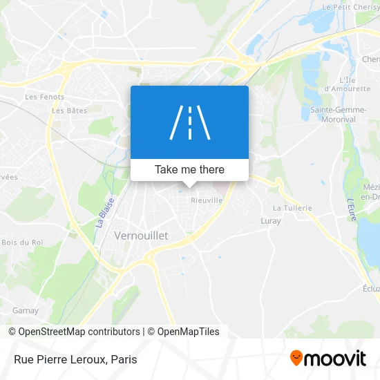 Rue Pierre Leroux map