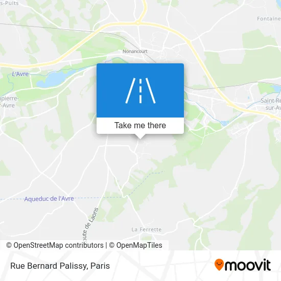 Rue Bernard Palissy map