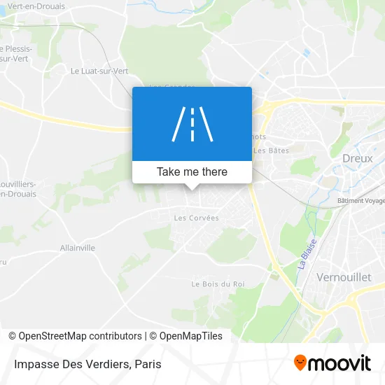 Impasse Des Verdiers map