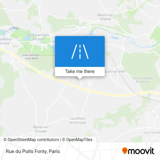 Rue du Puits Fonty map