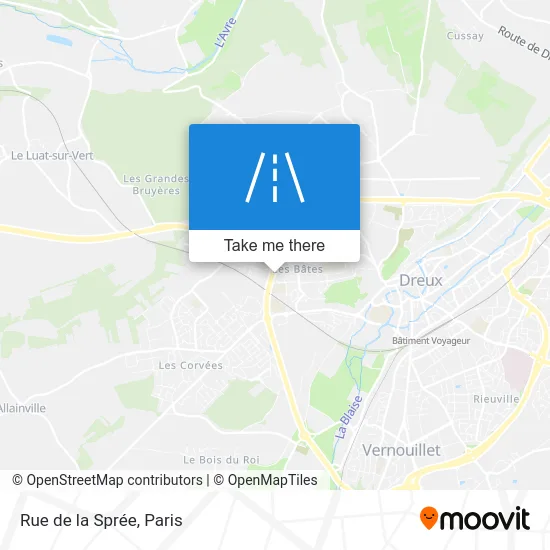 Rue de la Sprée map