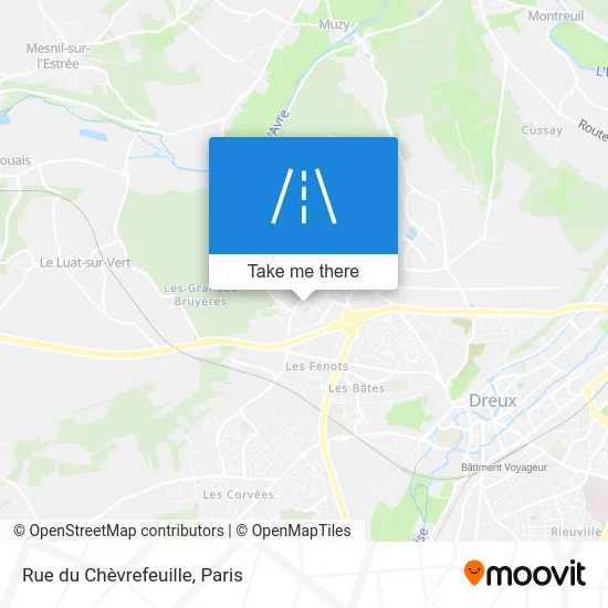 Rue du Chèvrefeuille map