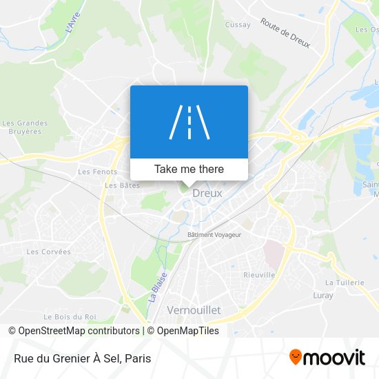 Rue du Grenier À Sel map