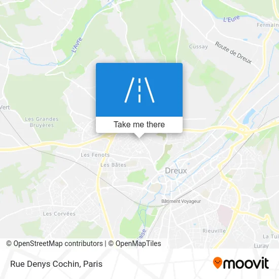 Rue Denys Cochin map
