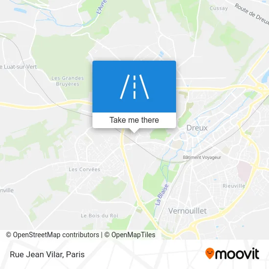 Rue Jean Vilar map