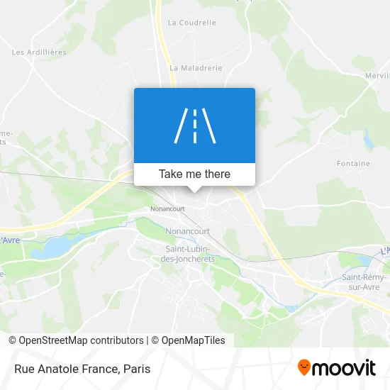 Rue Anatole France map