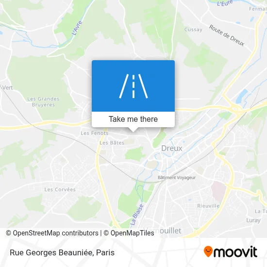 Rue Georges Beauniée map