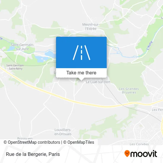 Rue de la Bergerie map