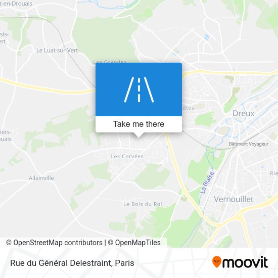 Rue du Général Delestraint map