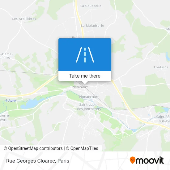 Rue Georges Cloarec map