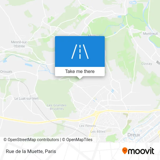 Rue de la Muette map