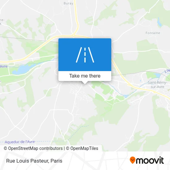 Rue Louis Pasteur map