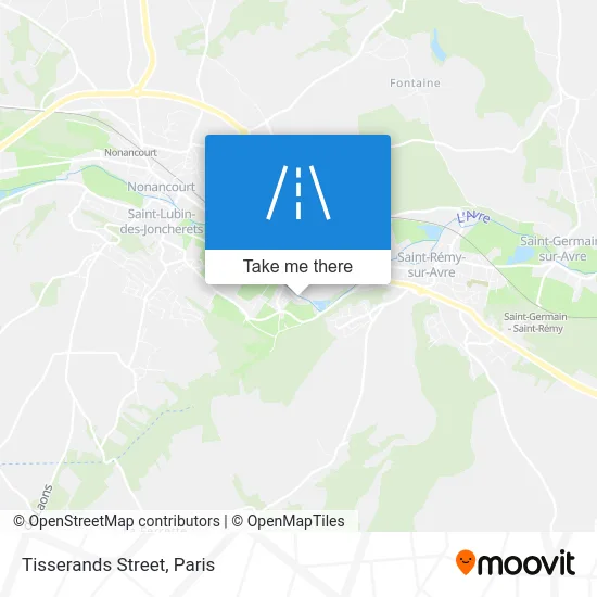 Rue Des Tisserands map