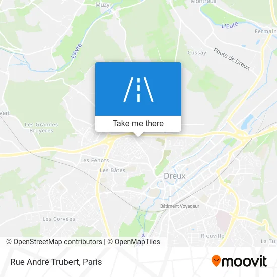 Rue André Trubert map