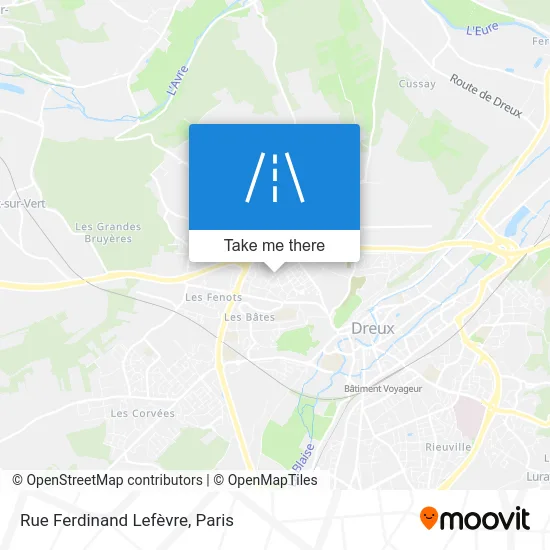 Rue Ferdinand Lefèvre map