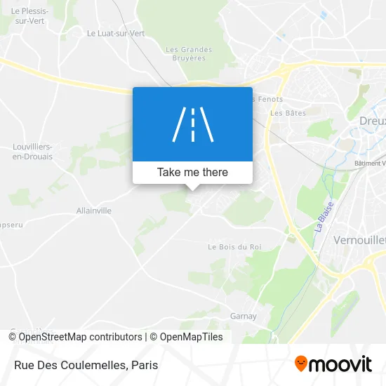 Rue Des Coulemelles map