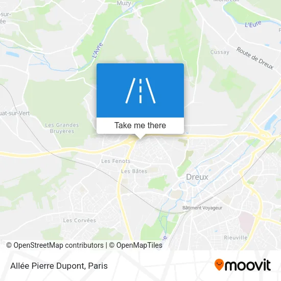 Allée Pierre Dupont map
