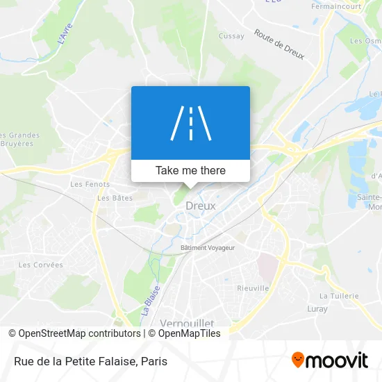 Rue de la Petite Falaise map