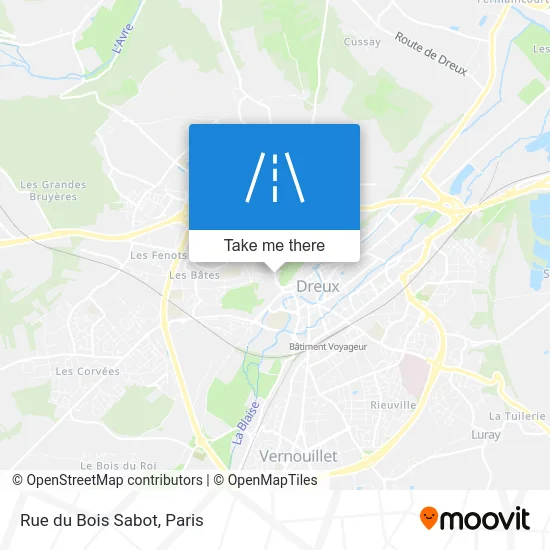 Rue du Bois Sabot map