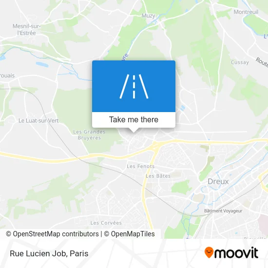 Rue Lucien Job map