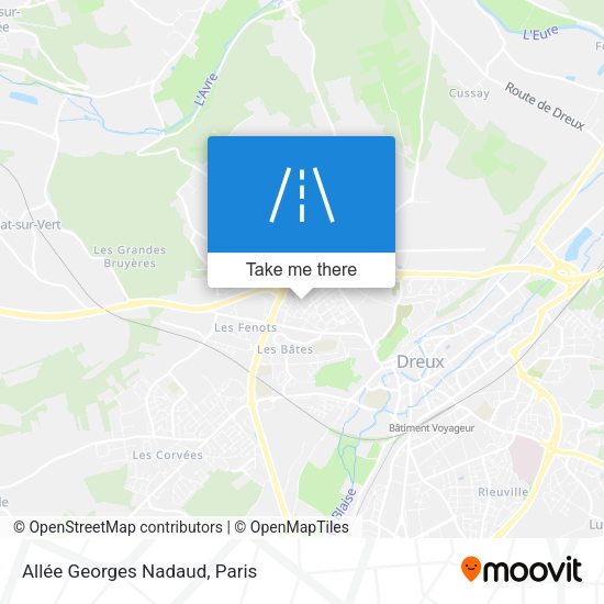 Allée Georges Nadaud map