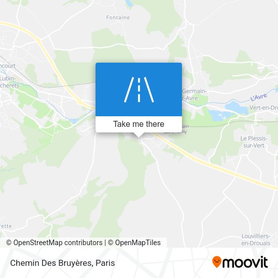 Chemin Des Bruyères map