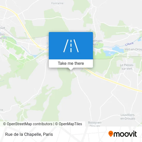 Rue de la Chapelle map