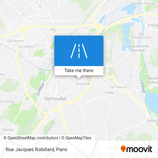 Rue Jacques Robillard map