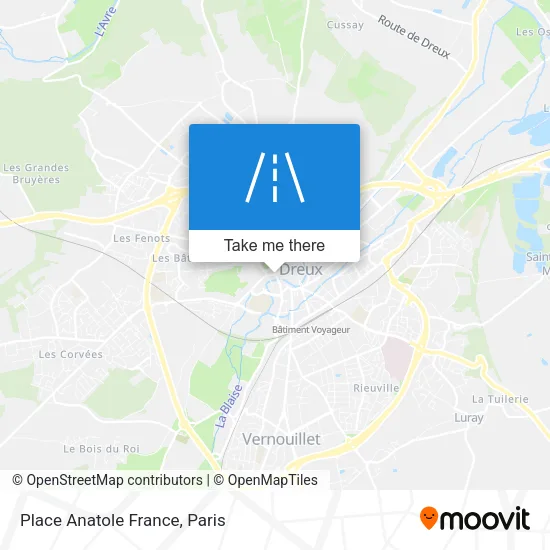 Place Anatole France map
