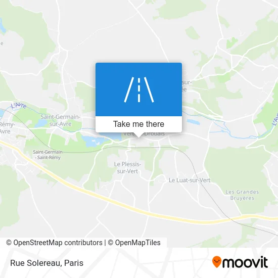 Rue Solereau map