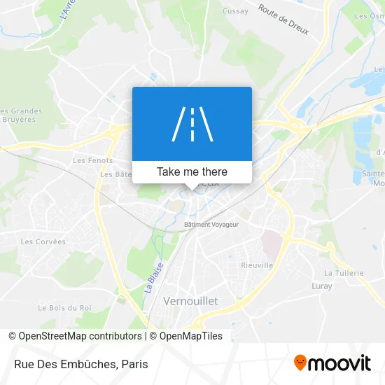 Rue Des Embûches map
