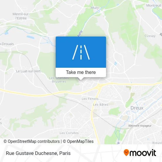 Rue Gustave Duchesne map