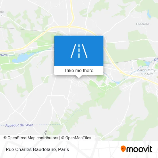 Rue Charles Baudelaire map