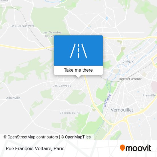 Rue François Voltaire map
