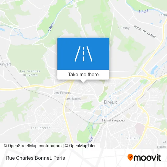 Rue Charles Bonnet map