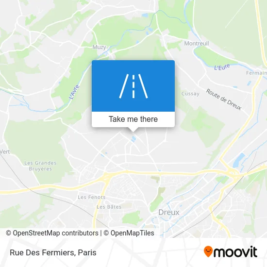 Rue Des Fermiers map