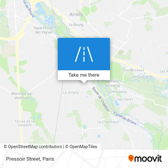 Mapa Rue du Pressoir