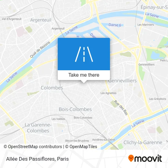 Allée Des Passiflores map