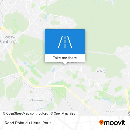 Rond-Point du Hêtre map