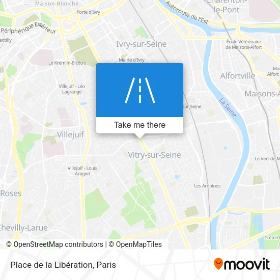 Place de la Libération map