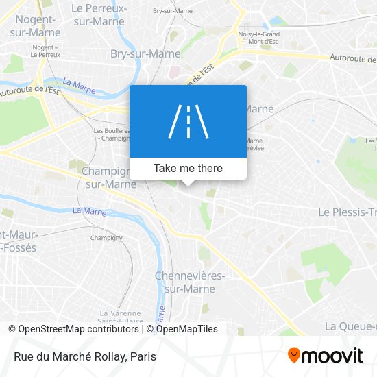 Rue du Marché Rollay map