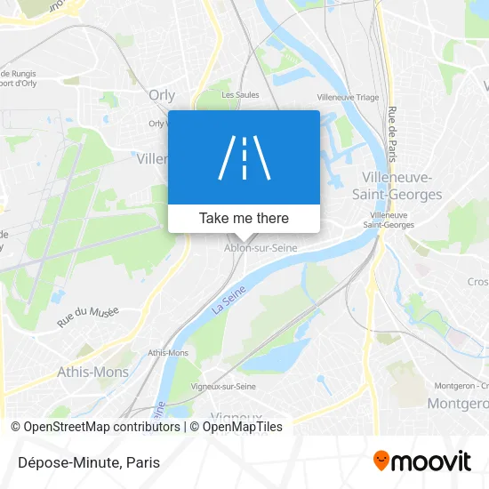 Dépose-Minute map