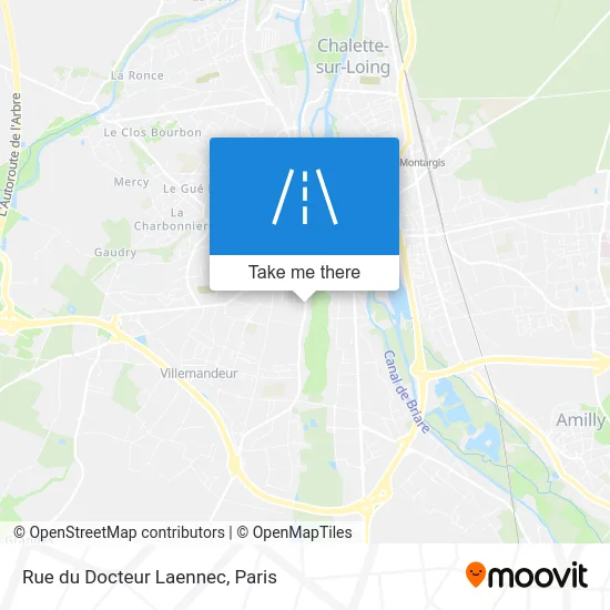 Rue du Docteur Laennec map