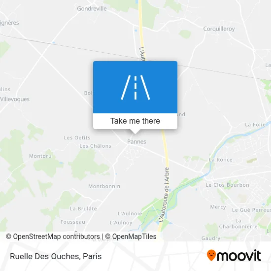 Ruelle Des Ouches map