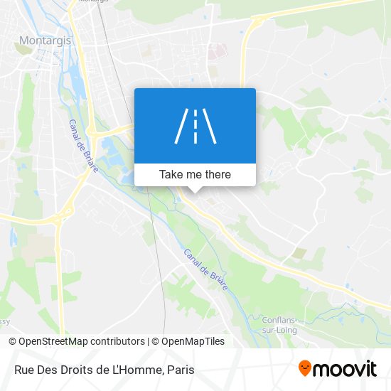 Rue Des Droits de L'Homme map