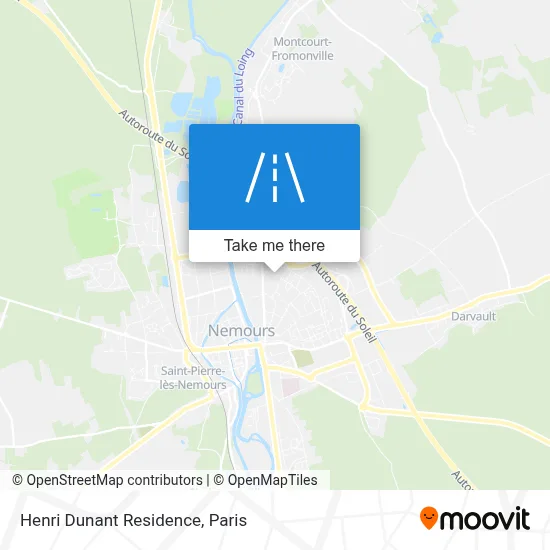Résidence Henri Dunant map