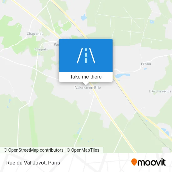 Rue du Val Javot map