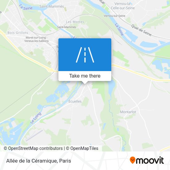 Allée de la Céramique map