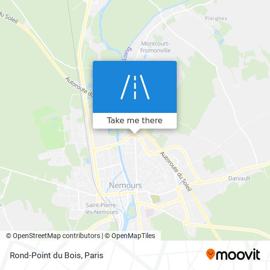 Mapa Rond-Point du Bois