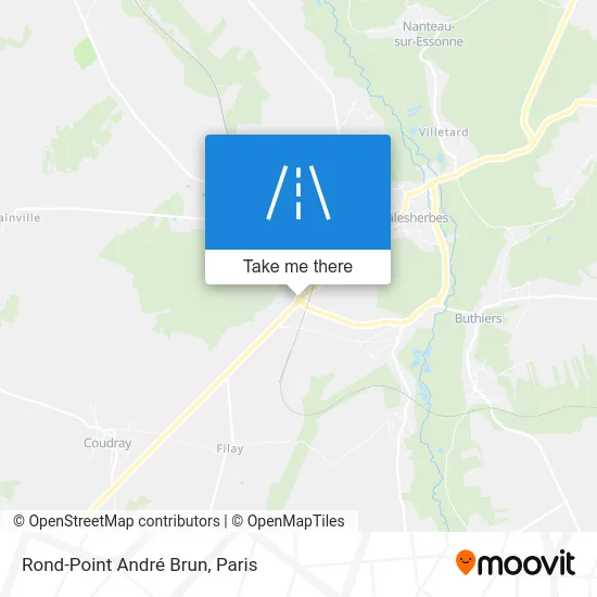 Rond-Point André Brun map